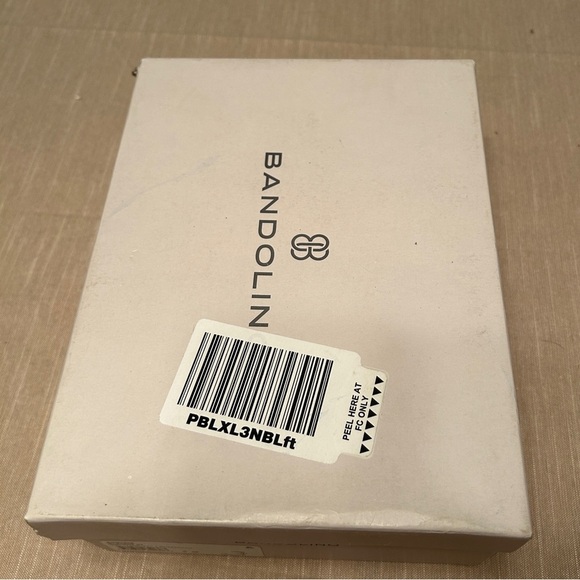 Bandolino Madia Size 5 Open-Toe Black Patent Dress Sandals, NIB - Picture 8 of 10